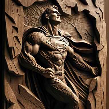 3D model Superman (STL)